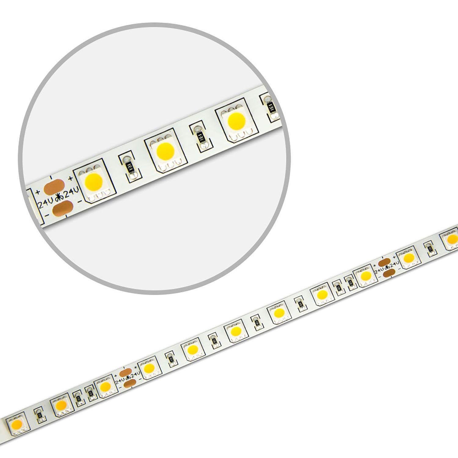 LED Flexband SIL830 5m Rolle 24V 14,4W/m 3000K IP20 60 LED/m – Bild 3