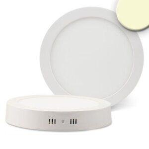 Φωτιστικό οροφής LED λευκό, 18W, στρογγυλό, DN220, ζεστό λευκό