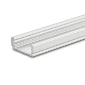 LED Προφίλ SURF12 FLAT Αλουμινίου, 200cm, Εξωτερικού Χώρου