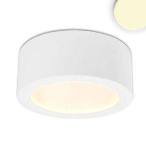 Σποτ Οροφής Εξωτερικό LED LUNA 8W, λευκό, στρογγυλό, DN106.5, ζεστό λευκό, ρυθμιζόμενο