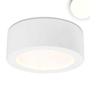 LED Aufbauleuchte LUNA 15W, weiß, rund, DN146, indirektes Licht, neutralweiß