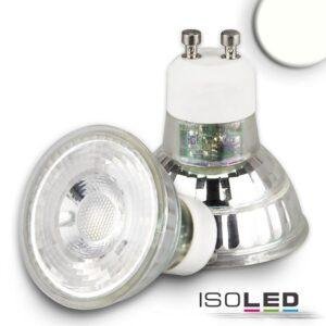 GU10 LED 5W, 45°, prismatisch, neutralweiß, CRI90