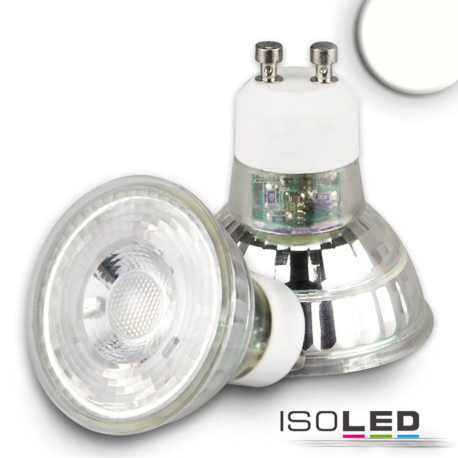 GU10 LED 5W, 45°, prismatisch, neutralweiß, CRI90