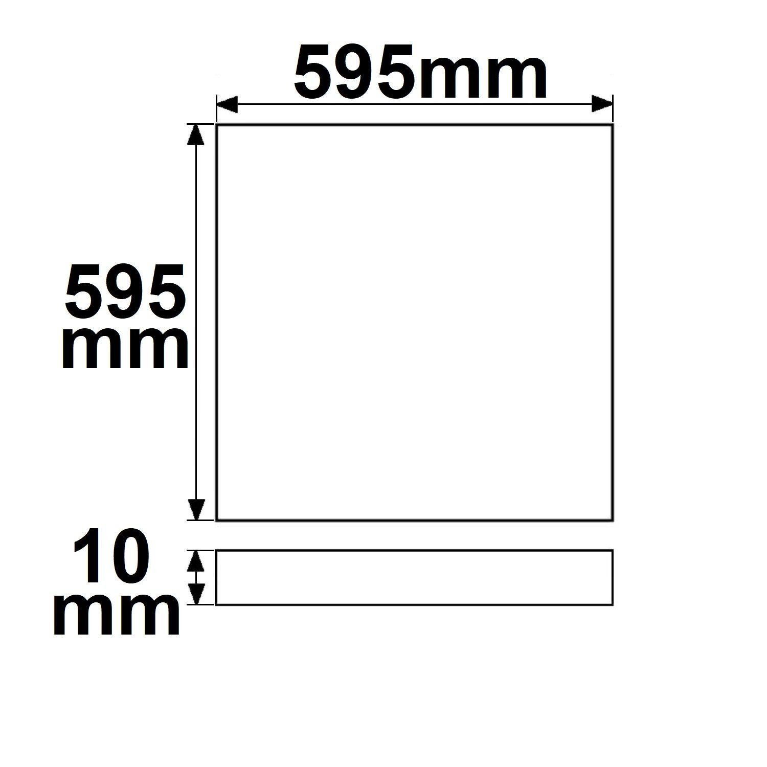 LED πάνελ Business Line 600 UGR<19 2H/2H, 36W, πλαίσιο λευκό RAL 9016, ζεστό λευκό - Image 2