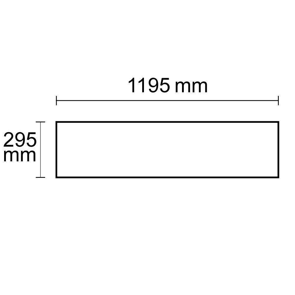 LED Panel Business Line 1200, 36W, Λευκό Πλαίσιο, 4000K, IP42 - Image 3