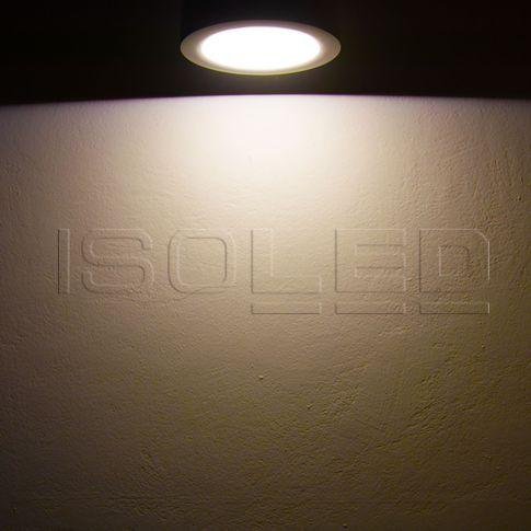 LED Aufbauleuchte LUNA 8W, weiß, rund, DN106,5, indirektes Licht, warmweiß, dimmbar – Bild 4