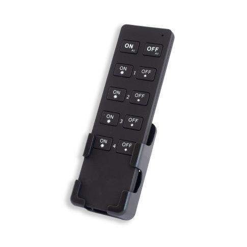 Sys-Pro Single Color LED Fernbedienung – 4 Zonen, Schwarz, 2.4GHz Funk – Bild 2
