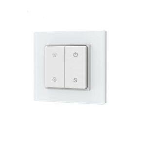 Sys-Pro Single Color LED Aufputz-Tastfernbedienung – 1 Zone, 1 Szenenspeicher
