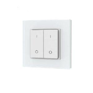 Sys-Pro Single Color LED Aufputz-Tastfernbedienung – 2 Zonen, Batterie