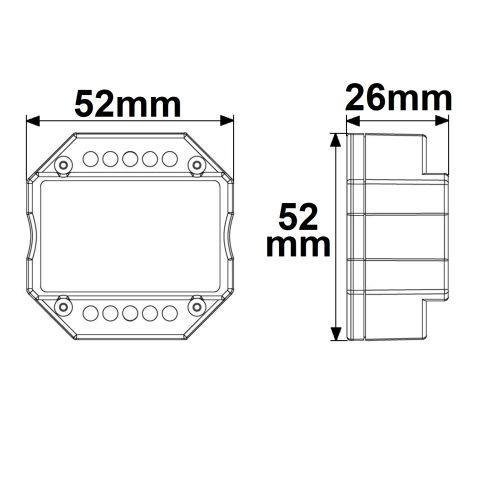 Sys-Pro Αναμεταδότης σήματος δικτύου, max. 30m, 12-24V DC / 100-240V AC - Image 2