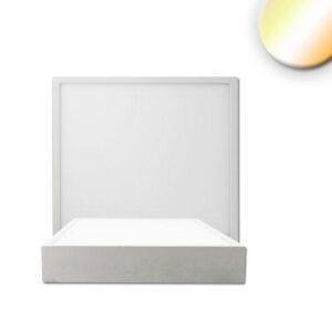 Φωτιστικό οροφής LED PRO λευκό, 8W, γωνιακό, 120x120mm, ColorSwitch 2700|3000|4000K, dimmabl