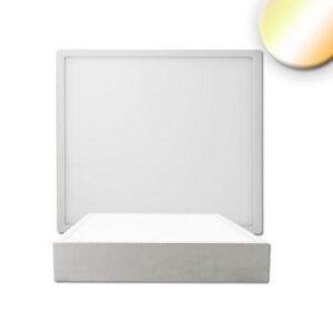 Φωτιστικό οροφής LED PRO λευκό, 24W, γωνιακό, 225x225mm, ColorSwitch 2700|3000|4000K, dimmable
