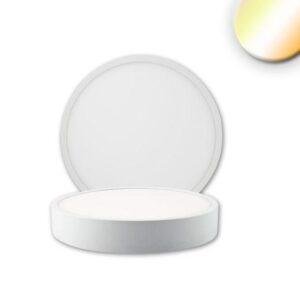 Φωτιστικό οροφής LED PRO λευκό, 8W, στρογγυλό, DN120, ColorSwitch 2700|3000|4000K, dimmabl