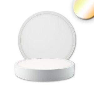 Φωτιστικό οροφής LED PRO λευκό, 15W, στρογγυλό, DN170, ColorSwitch 2700|3000|4000K, dimmabl