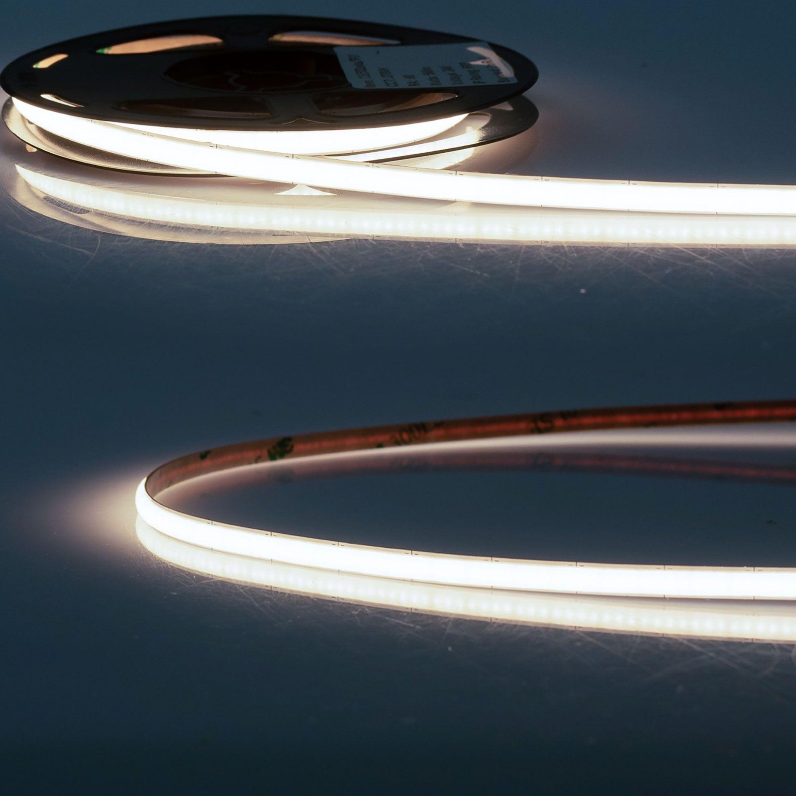 COB LED Streifen 24V Neutralweiß 4000K, 7W/m, IP20, 5m (504 LED/m)