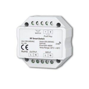 Έξυπνος Διακόπτης Zigbee Sys-Pro+ 230V AC, 360VA – Push & RF
