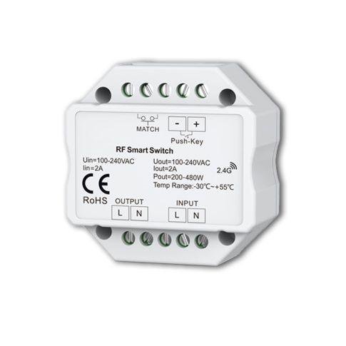 Έξυπνος Διακόπτης Zigbee Sys-Pro+ 230V AC, 360VA – Push & RF