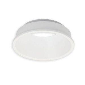 Κάλυμμα για προβολέα LED και μονάδα LED SYS-GU10, λευκό ματ, χωνευτό, UGR<1