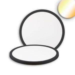 Φωτιστικό οροφής LED Slim300 PRO, 18W, μαύρο, στρογγυλό, IP44, DN300, 3000|4000|5000K, Up&Down