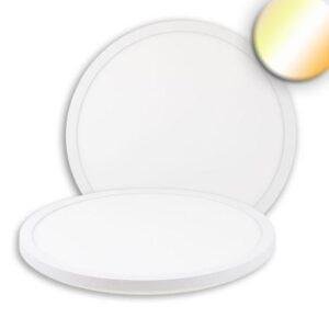 Φωτιστικό οροφής LED Slim 400 PRO, 25W, λευκό, στρογγυλό, IP44, DN400, 3000|4000|5000K, Up&Down