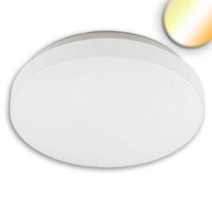 Φωτιστικό οροφής LED 22|32W με αισθητήρα HF, λευκό στρογγυλό, DN410, IP64, 120lm/W, ColorSwitch 3000|4000|6000