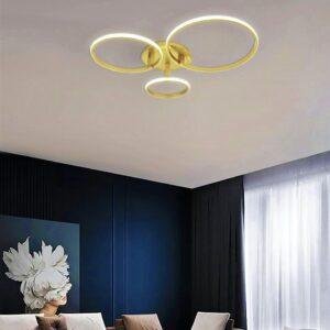 Επιτοίχιο Φωτιστικό LED Sevilla Gold, Τριπλή Απόχρωση Λευκού & Dimmable με Ασύρματο Τηλεχειριστήριο