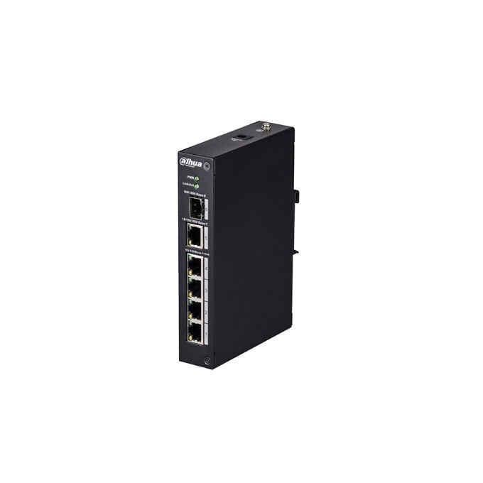 Dahua 4-Θέσεων PoE Switch Layer 2 PFS3106-4ET-60 – Βιομηχανικό, Αδιάβροχο, Unmanaged