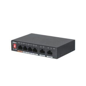 4 Port-Switch 10/100 Mbps Schicht zwei - Langstrecke mit 4 POE PFS3006-4ET-60-V2