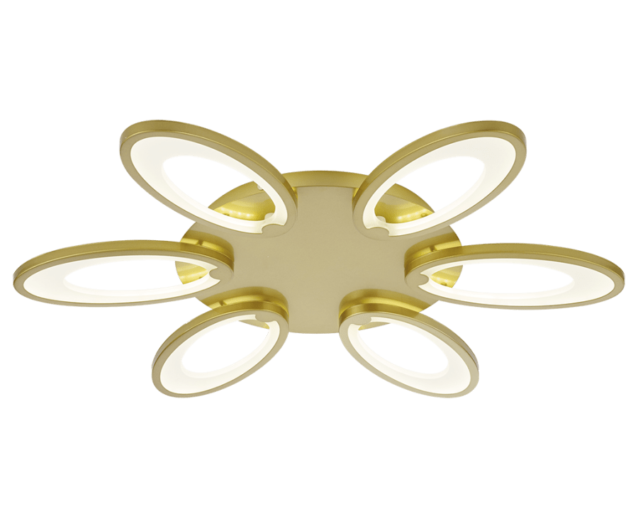 LED Wandleuchte Pamplona Gold, 3 Weißtöne & Dimmbar mit 2.4GHz-Fernbedienung – Bild 2