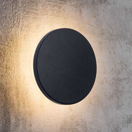 LED Wandleuchte 6W – Schwarz, 3000K, IP65 – Bild 3