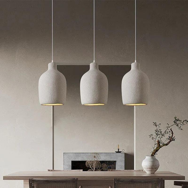 LED Pendelleuchte KOBE – E27 – Weiß – Höhenverstellbar