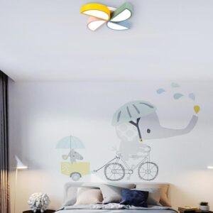 LED Kinder Deckenleuchte FLOWER 36W Dimmbar mit Fernbedienung 2.4GHz