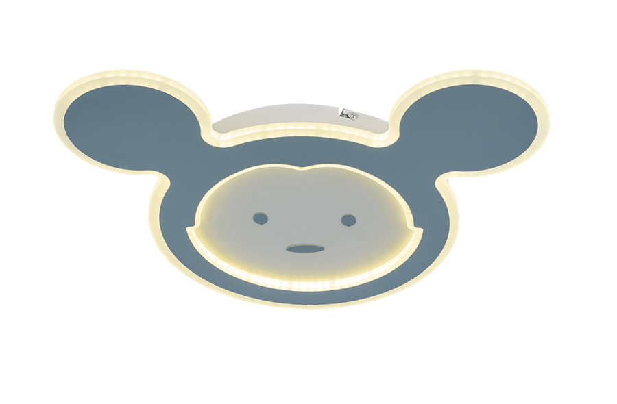 LED Kinder Deckenleuchte Mickey Blue 92W Blau Dimmbar mit Fernbedienung – Bild 2