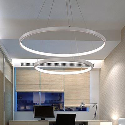 Κρεμαστό Φωτιστικό LED TOLEDO White – 85W, Dimmable, 3 Αποχρώσεις Λευκού, Ασύρματο Χειριστήριο - Image 3