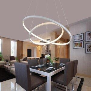 Κρεμαστό Φωτιστικό LED TOLEDO White – 85W, Dimmable, 3 Αποχρώσεις Λευκού, Ασύρματο Χειριστήριο