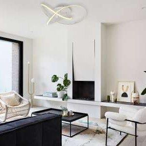 Κρεμαστό Φωτιστικό LED VALENCIA 80W με Ασύρματο Χειριστήριο & Ρύθμιση Θερμοκρασίας Φωτός (Ψυχρό-Φυσικό-Θερμό)