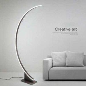 Φωτιστικό Δαπέδου LED NEW YORK, 15W, Dimmable, 3+1 Αποχρώσεις Λευκού, Ασύρματο Τηλεχειριστήριο, Μαύρο
