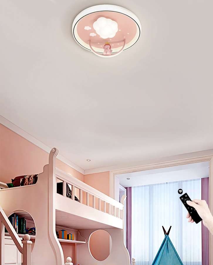 Led Deckenleuchte 79 Watt Swings mit drahtloser Fernbedienung