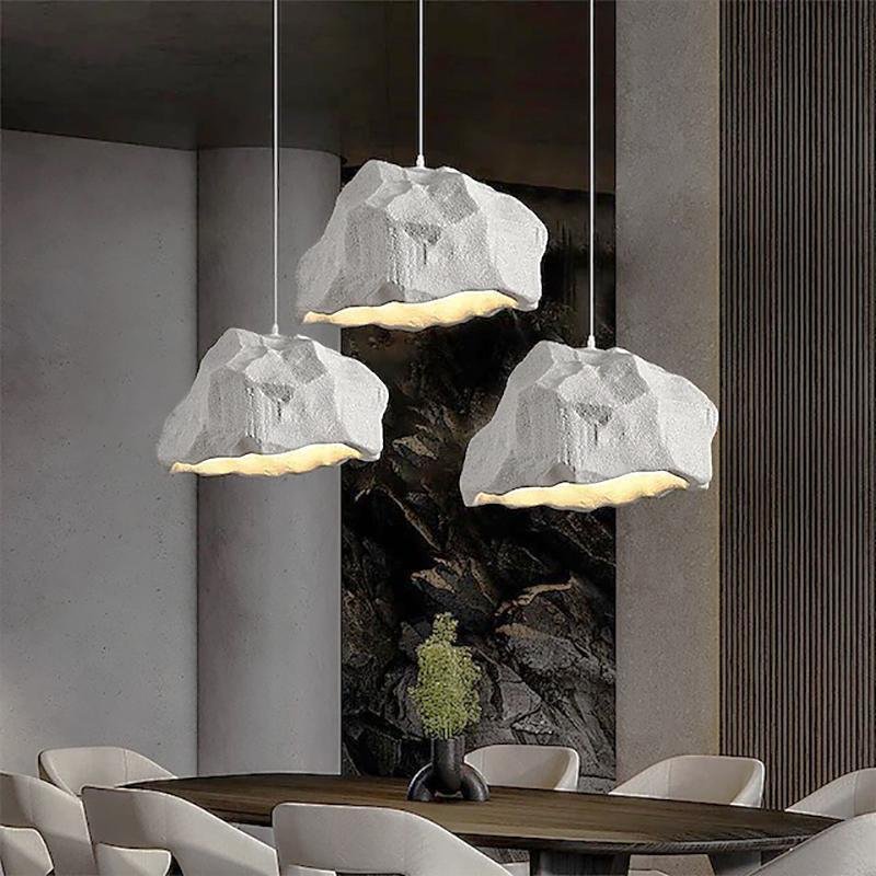 LED Pendelleuchte TOKYO – E27 – Höhenverstellbar bis 120cm – Weiß – Bild 4