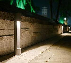 LED Pollerleuchte 7W COB Schwarz 3000K 60 cm