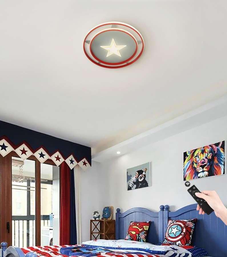 Led Deckenleuchte 80Watt Captain America mit drahtloser Fernbedienung