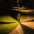 Atman LED Gartenleuchte 10W IP65 Schwarz 60 cm
