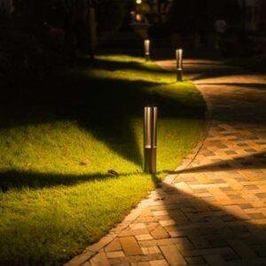 Atman LED Gartenleuchte 10W IP65 Schwarz 60 cm