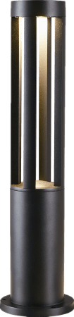 Atman LED Gartenleuchte 10W 3000K IP65 Schwarz, 60 cm – Bild 2
