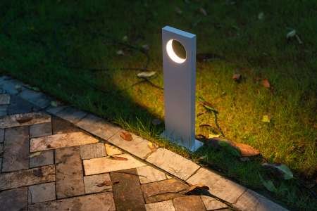 Atman LED Gartenleuchte 7W 3000K Weiß, 50 cm – Bild 2