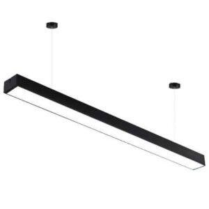 LED Φωτιστικό SALERNO 36W – Μαύρο, 3000K, 2800lm – Κρεμαστό ή Επιτοίχιο