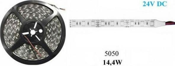 Αδιάβροχη Ταινία LED Τροφοδοσίας 24V RGB 60 LED ανά Μέτρο - Image 3