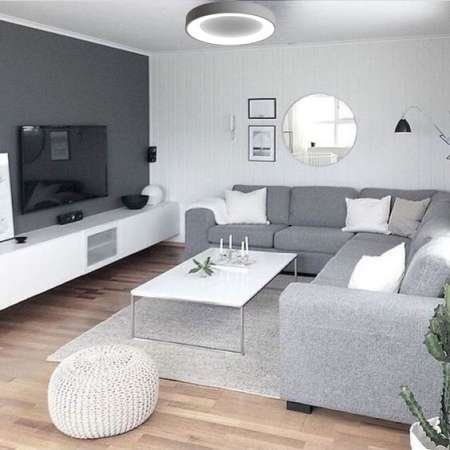 Επιτοίχιο Φωτιστικό LED TENERIFE – 55W, Γκρι, Dimmable με Τηλεχειριστήριο & Ρύθμιση Θερμοκρασίας Χρώματος (3+1)