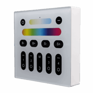 Touch-Dimmer mit 9 Wandprogrammen für Led-Streifen 12-24V RGB