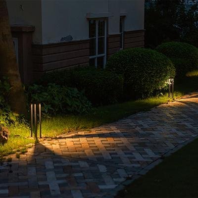 LED Gartenleuchte 7W 3000K Schwarz, Aluminium, 60 cm – Bild 3